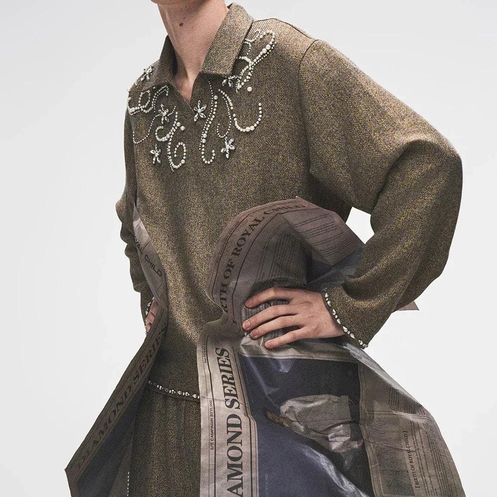 Diamond Floral Knit - BIRTH OF ROYAL CHILD - VENTURER