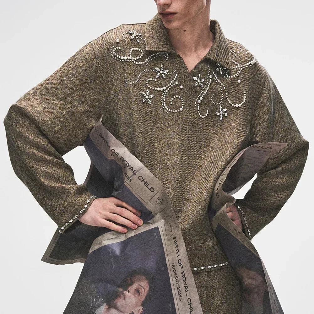 Diamond Floral Knit - BIRTH OF ROYAL CHILD - VENTURER