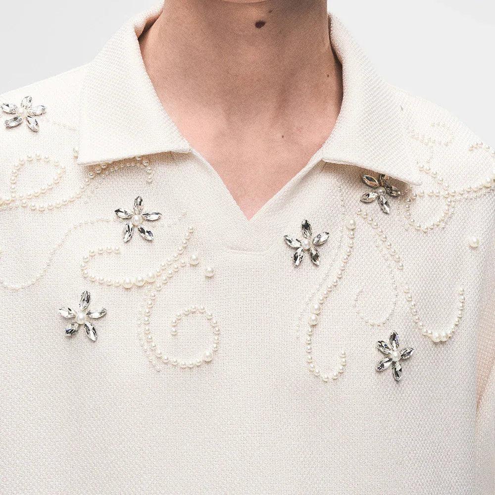 Diamond Floral Knit - BIRTH OF ROYAL CHILD - VENTURER