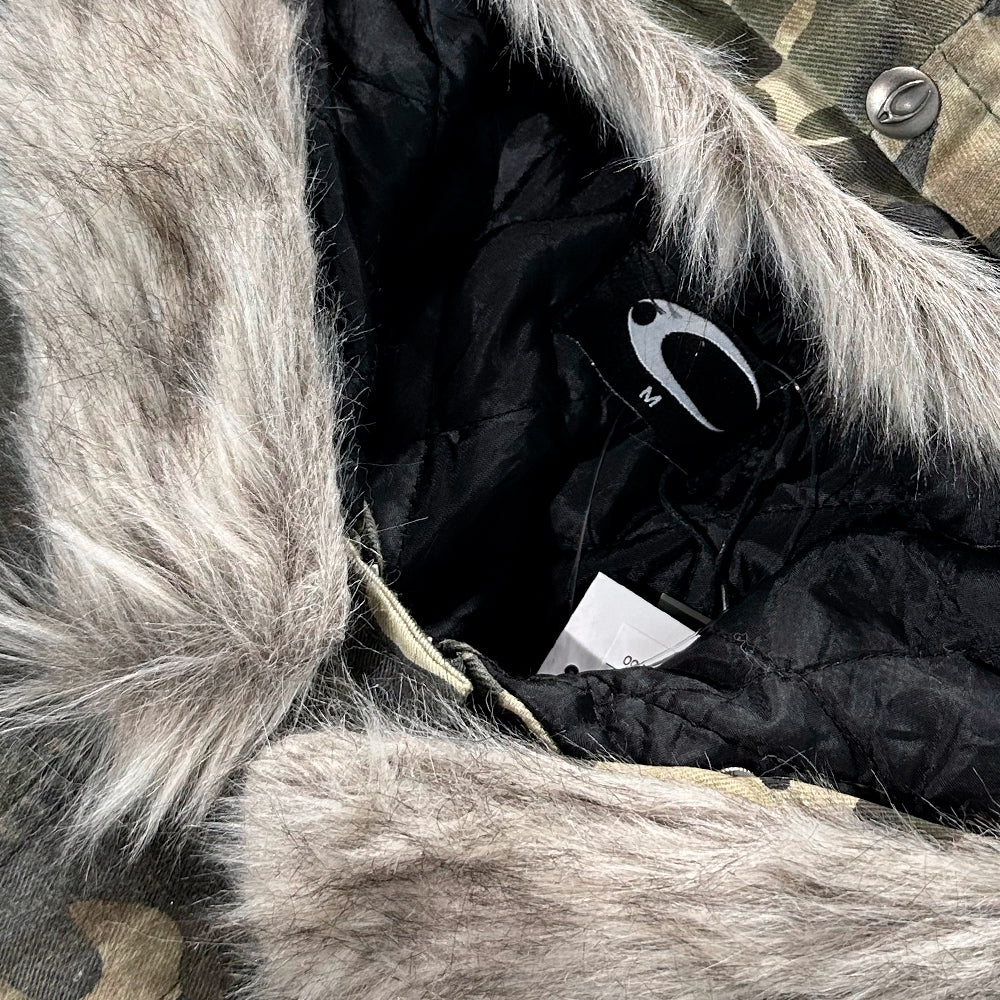 Chaos Dream Waxed Camo Bomber Jacket