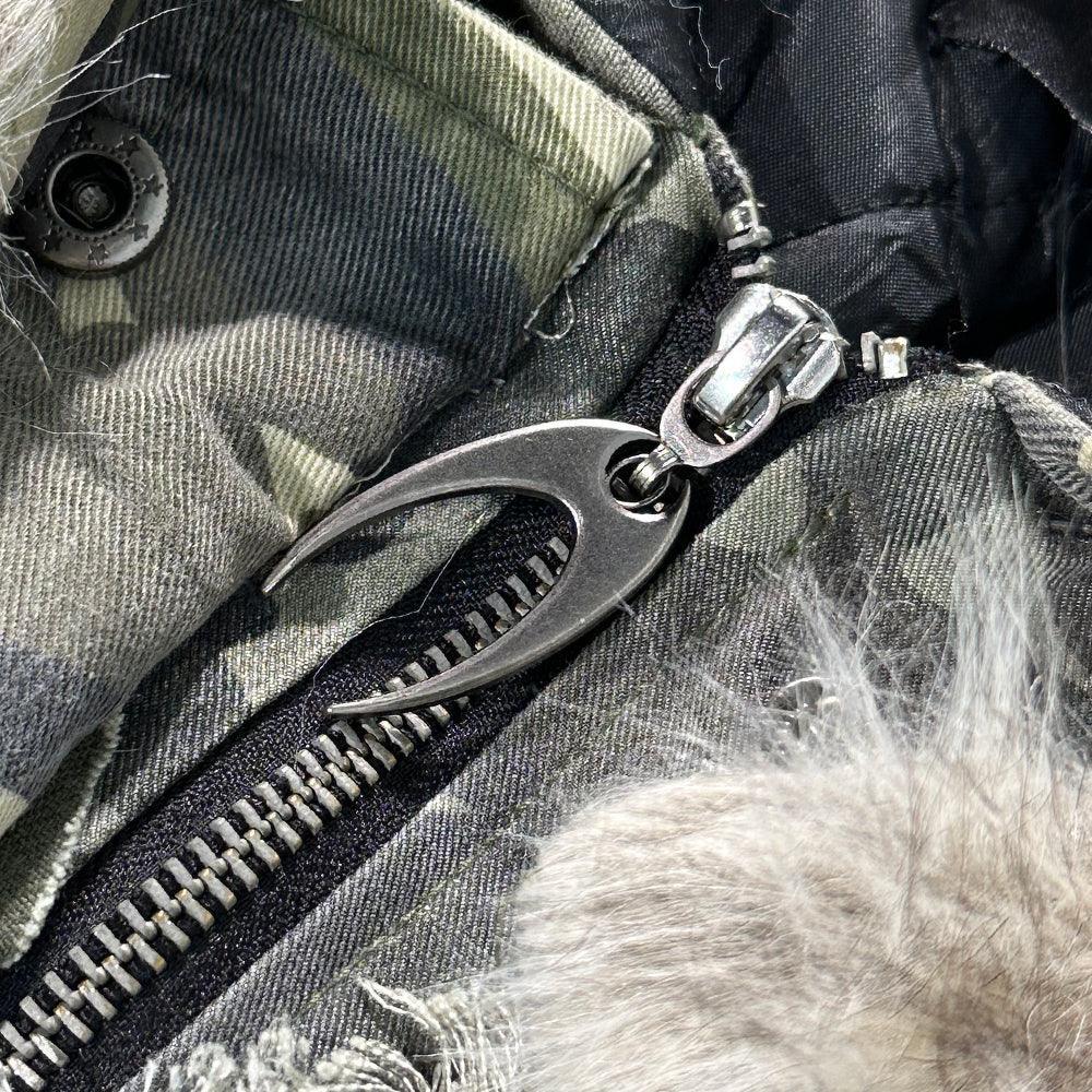 Chaos Dream Waxed Camo Bomber Jacket - COZY WORLDWIDE - VENTURER