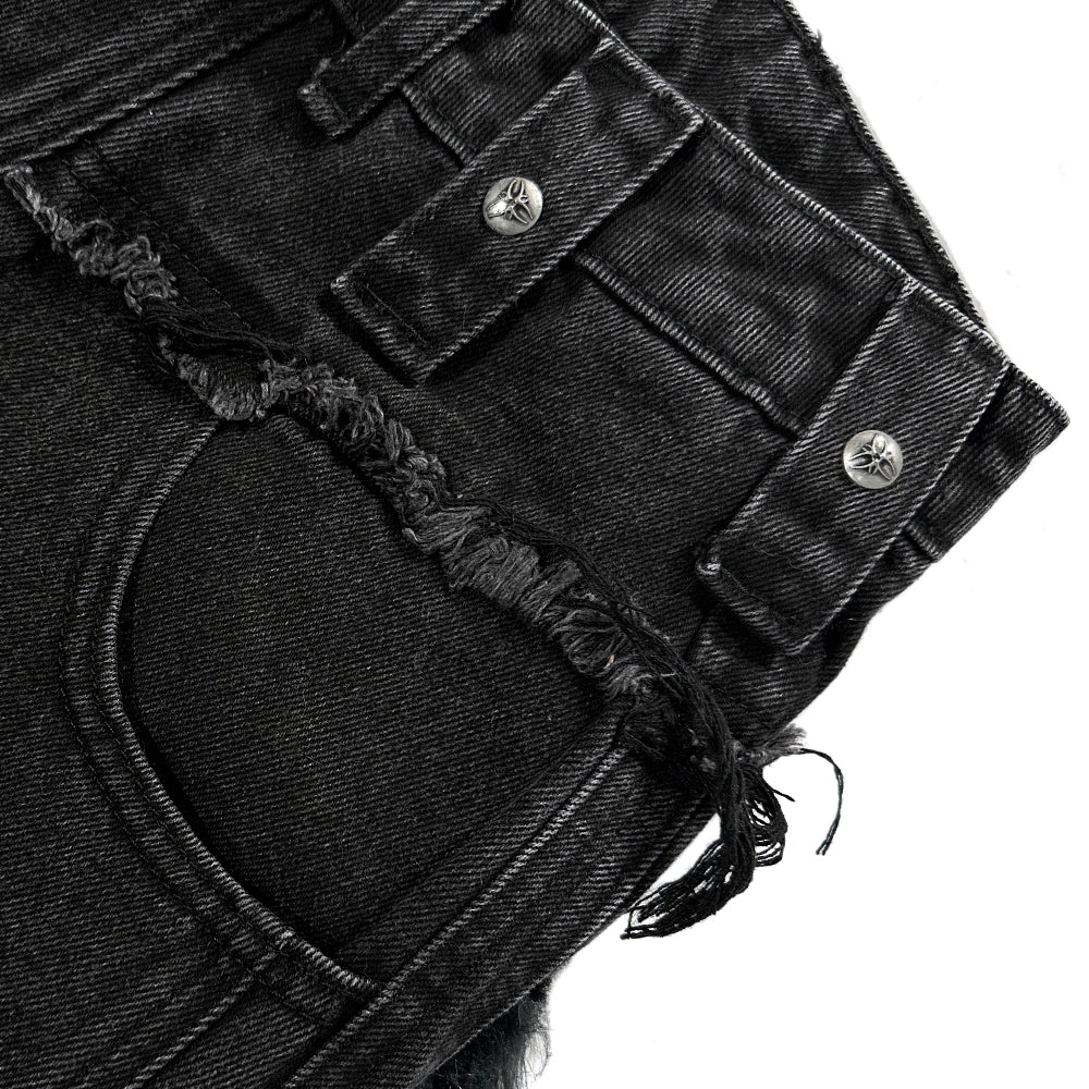 Chaos Dream Fur Flare Jeans