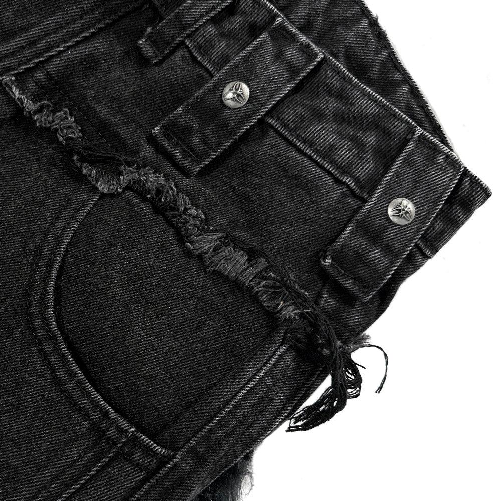 Chaos Dream Fur Flare Jeans - COZY WORLDWIDE - VENTURER