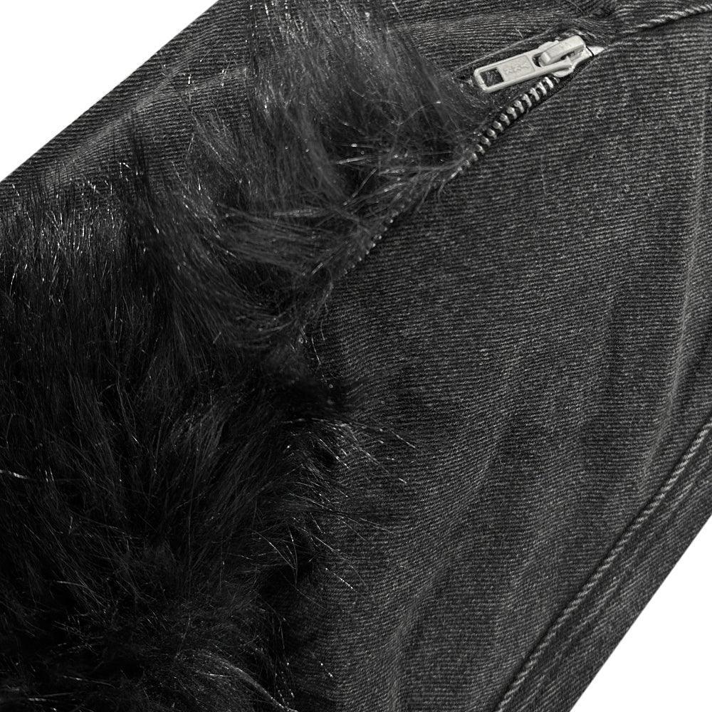 Chaos Dream Fur Flare Jeans - COZY WORLDWIDE - VENTURER