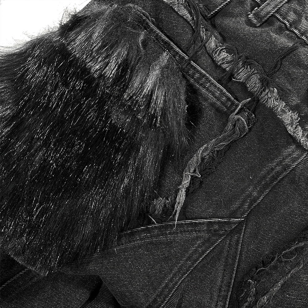 Chaos Dream Fur Flare Jeans