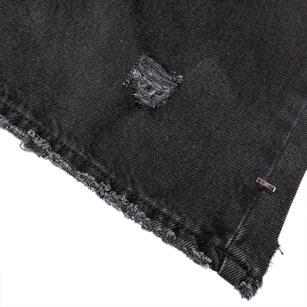 Frayed Baggy Jeans - ASKYURSELF - VENTURER
