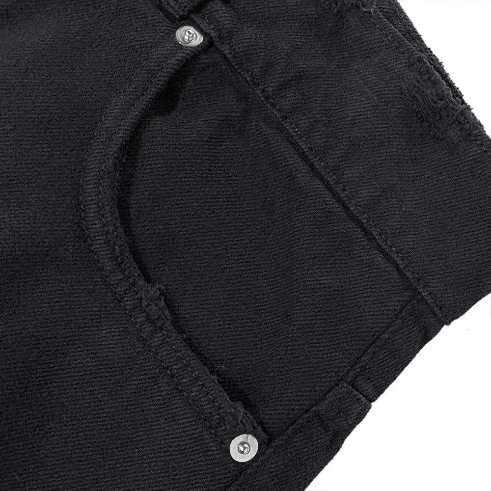 Frayed Baggy Denim Shorts - ASKYURSELF - VENTURER