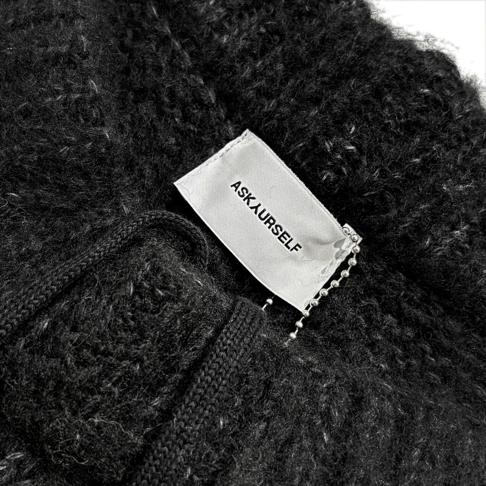 Brushed Cross Knit Shorts