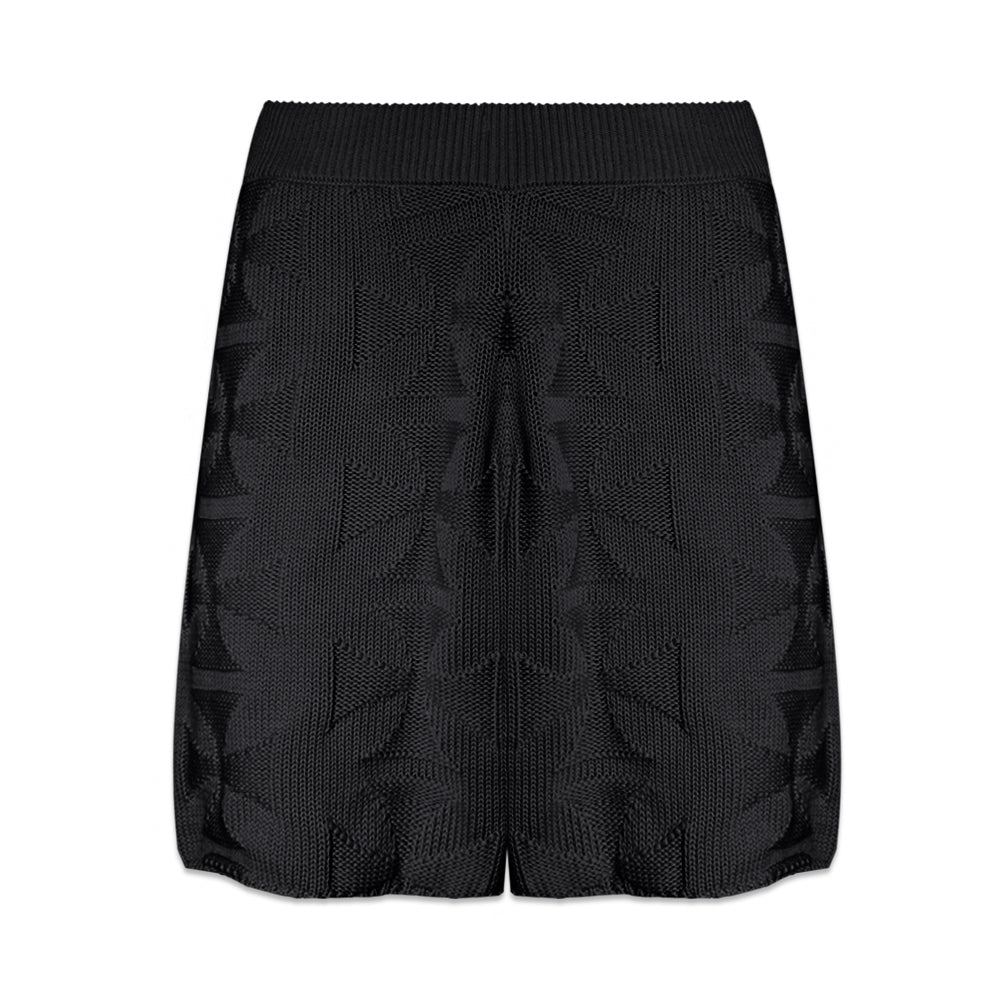 Mono Cross Knit Shorts