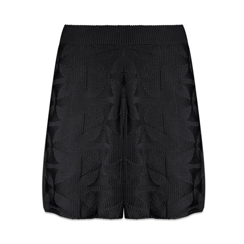 Mono Cross Knit Shorts - ASKYURSELF - VENTURER