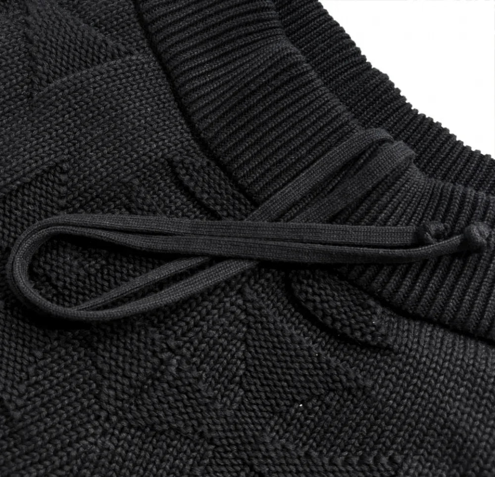 Mono Cross Knit Shorts - ASKYURSELF - VENTURER