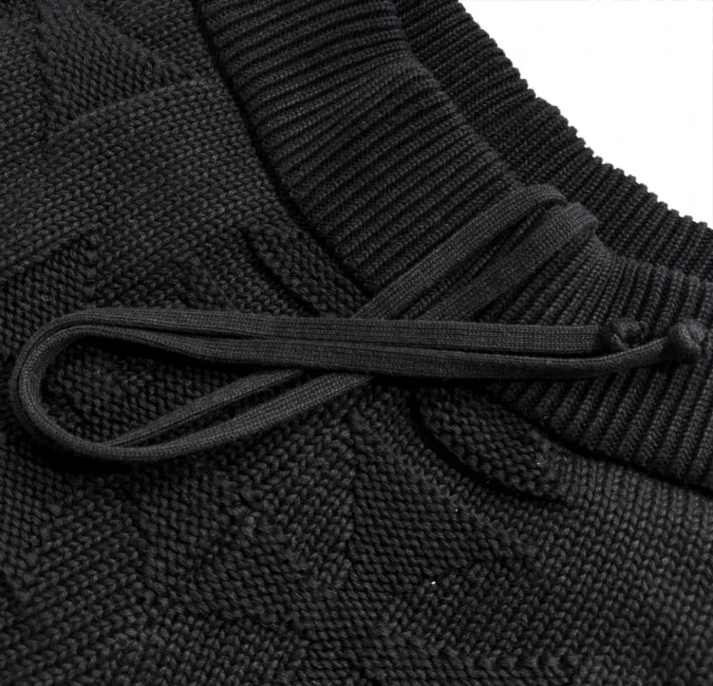 Mono Cross Knit Shorts - ASKYURSELF - VENTURER