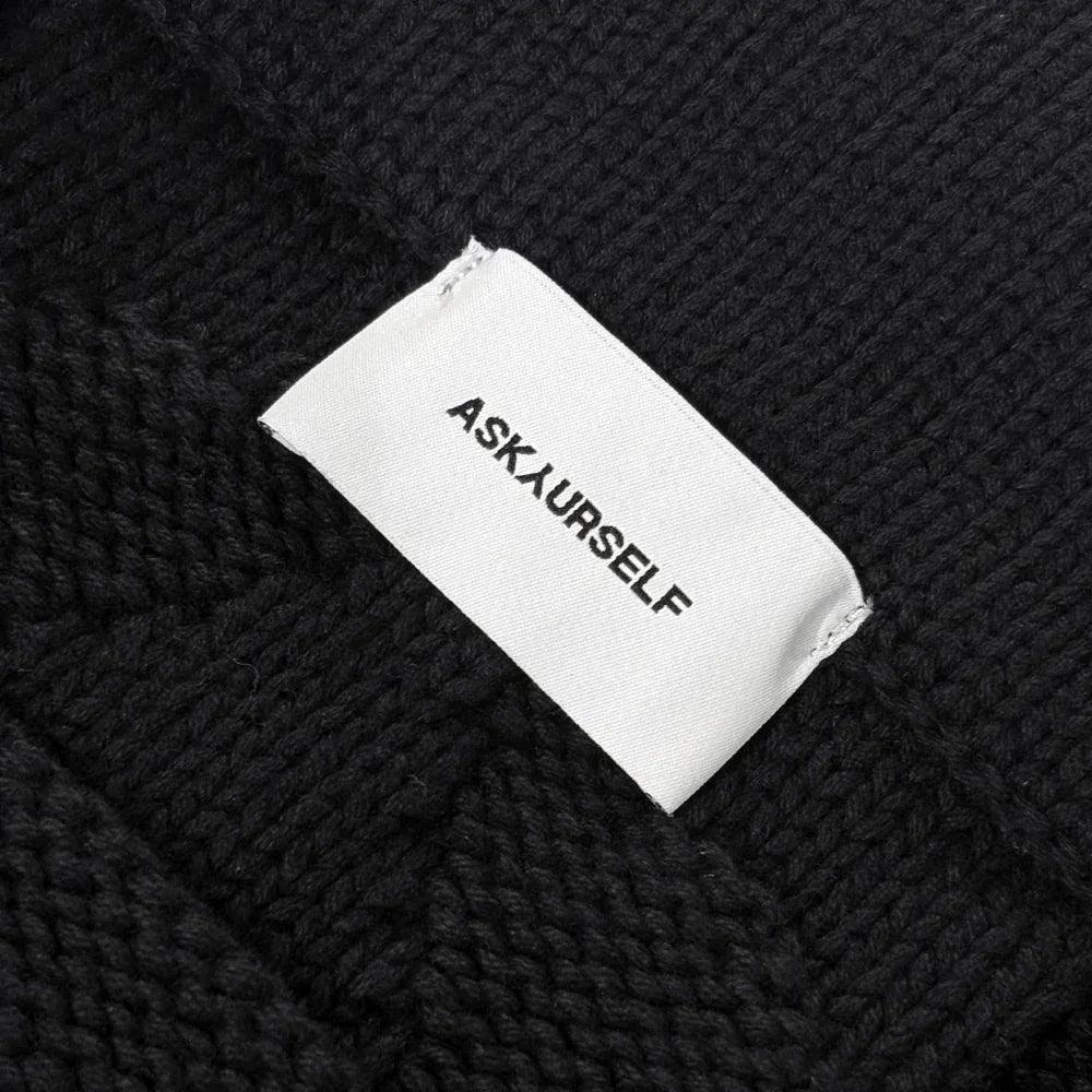 Mono Cross Knit Shirt - ASKYURSELF - VENTURER