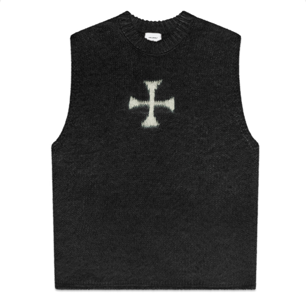 Brushed Cross Knit Tank