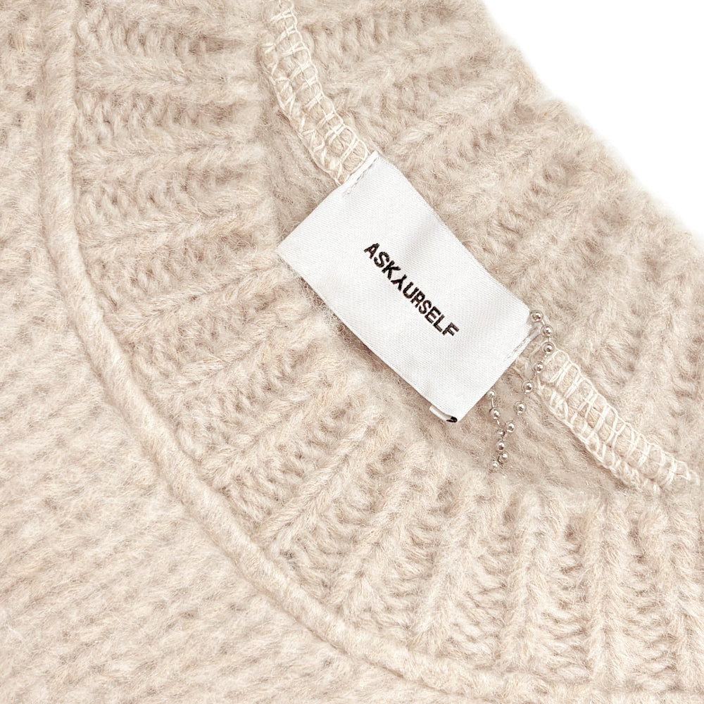 Brushed Cross Knit Tank