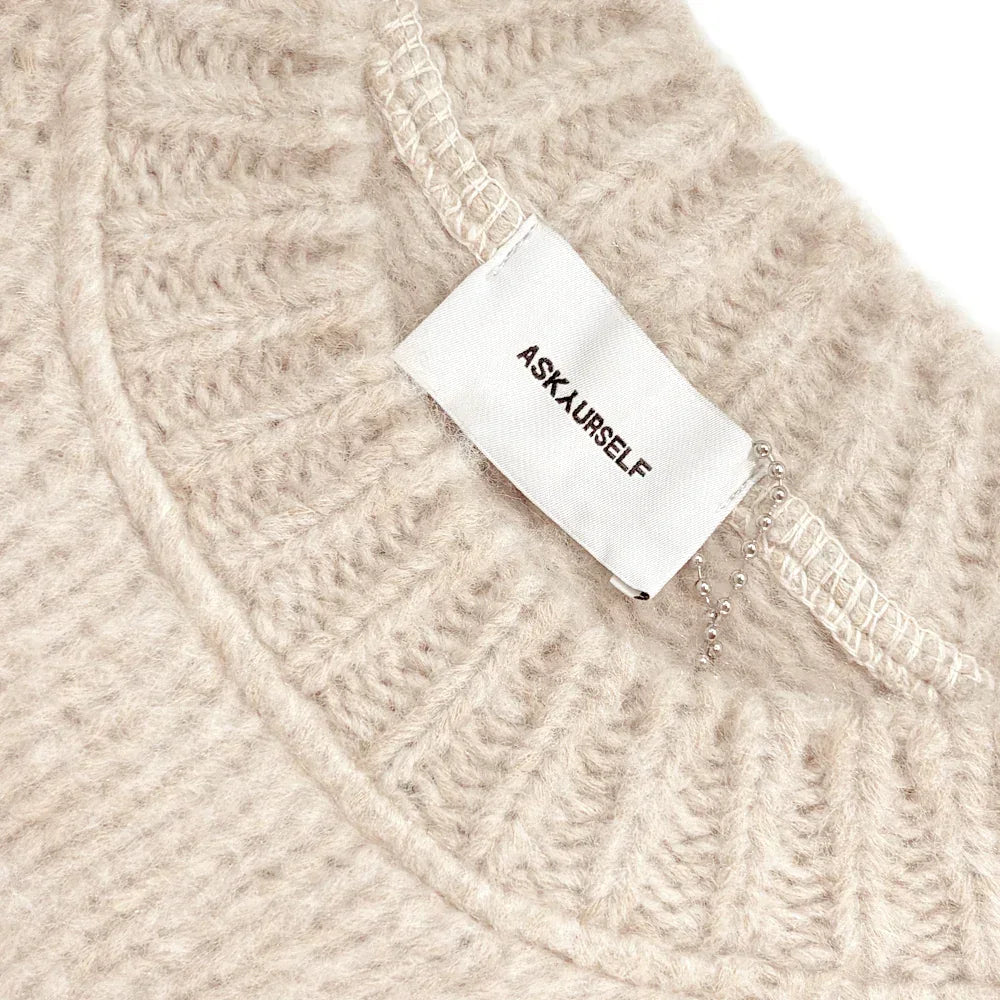 Brushed Cross Knit Tank - ASKYURSELF - VENTURER