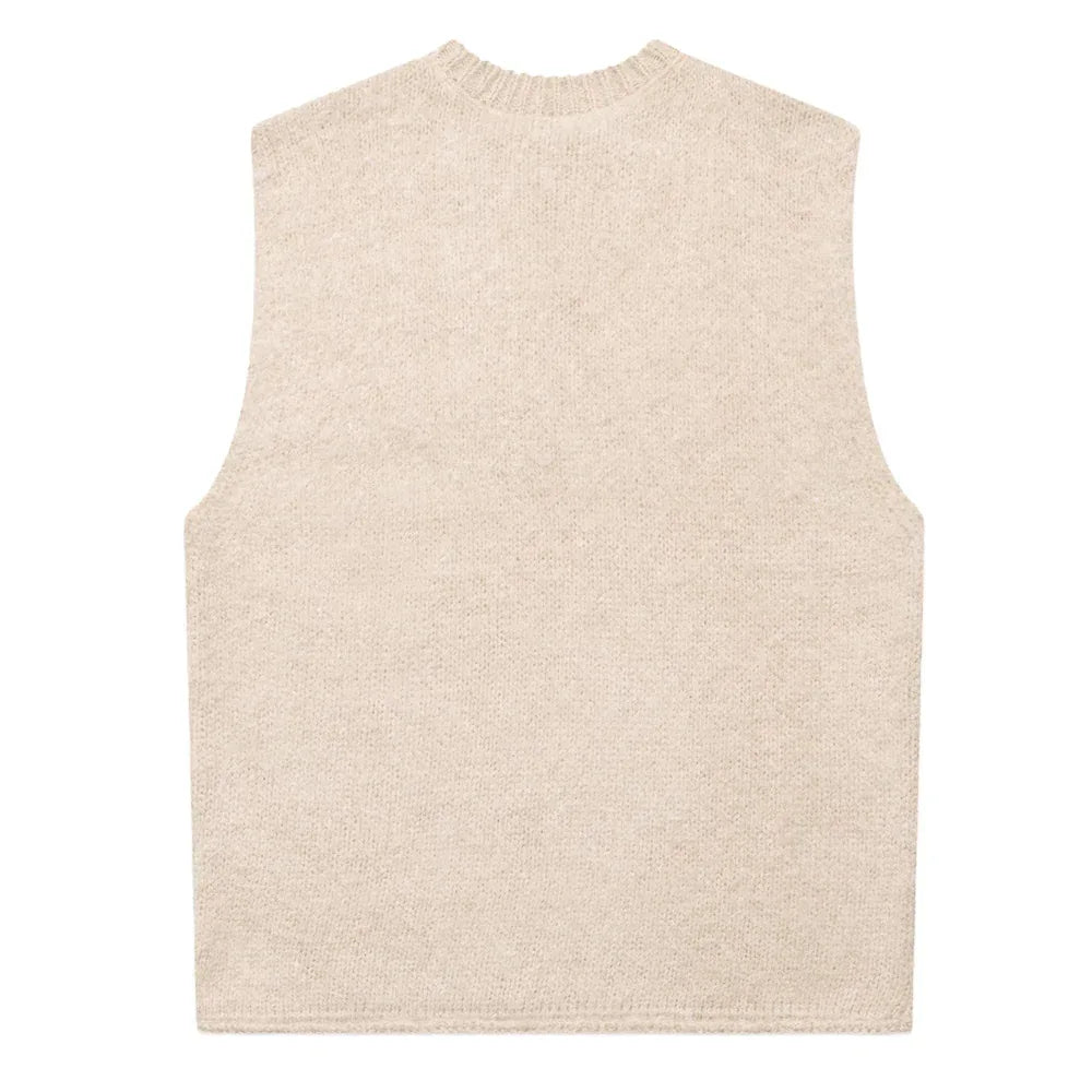 Brushed Cross Knit Tank - ASKYURSELF - VENTURER