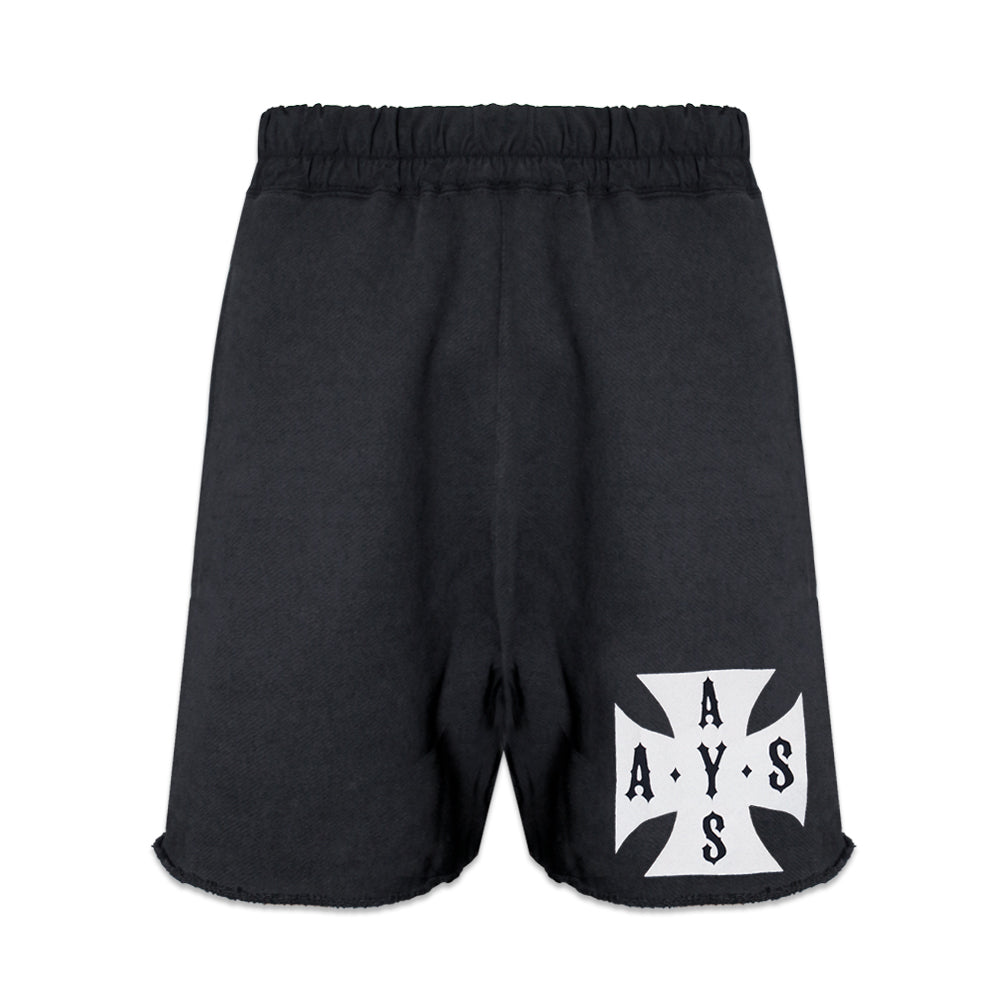 Cross Raw Fleece Shorts