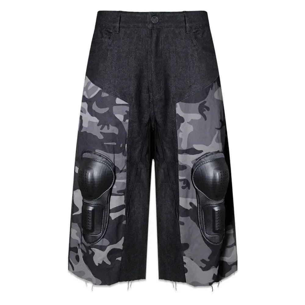 Mudcamo 3/4th Capri Padded Denim - BROTHERLY LOVE - VENTURER
