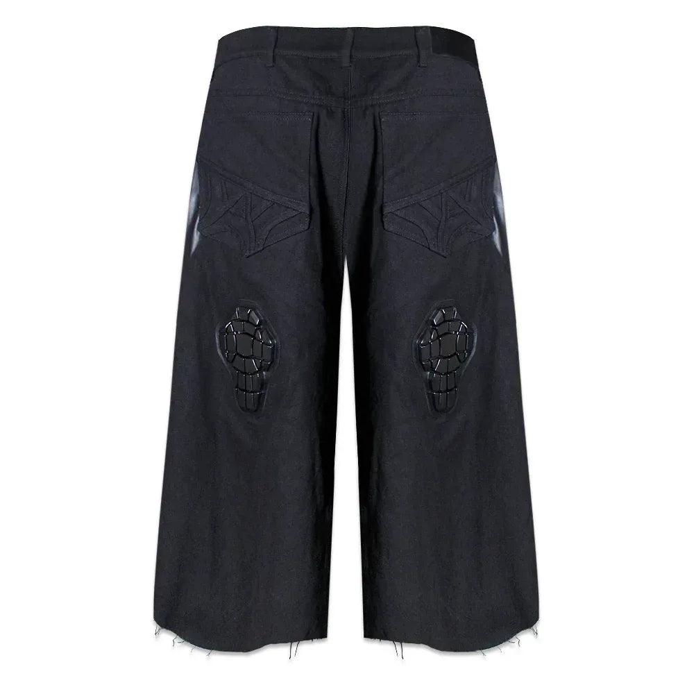 Nocturne Leather 3/4 Capri Padded Denim - BROTHERLY LOVE - VENTURER