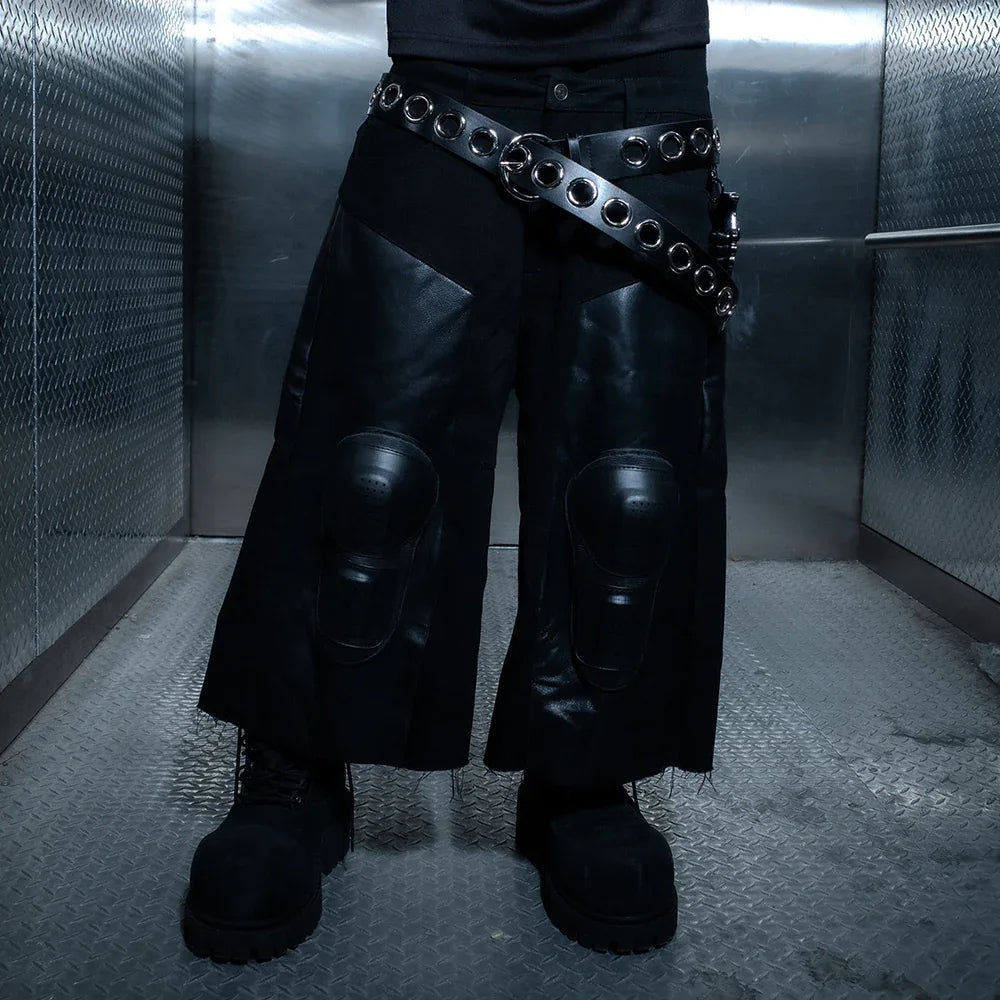 Nocturne Leather 3/4 Capri Padded Denim - BROTHERLY LOVE - VENTURER