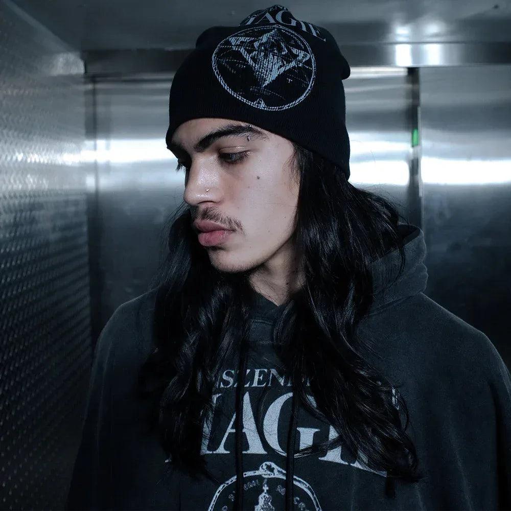 Magie Cropped Skull Beanie - BROTHERLY LOVE - VENTURER