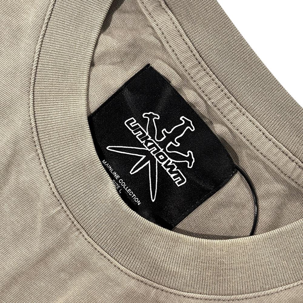 Outline Cross Rhinestone Tee - UNKNOWN LONDON - VENTURER