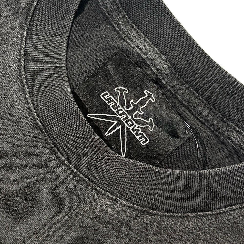 Outline Cross Rhinestone Tee - UNKNOWN LONDON - VENTURER
