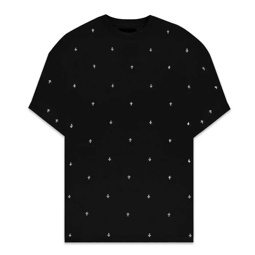 Tiny Cross Glitter Tee - UNKNOWN LONDON - VENTURER
