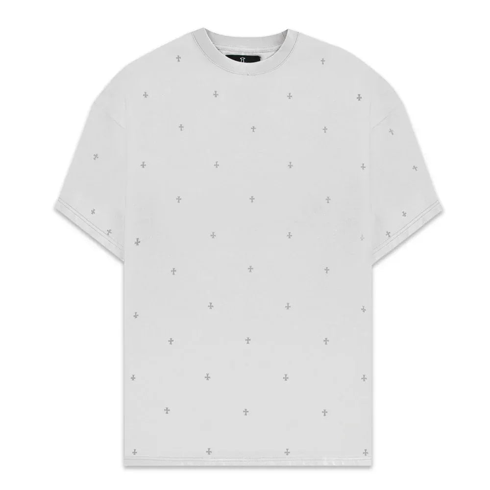 Tiny Cross Glitter Tee - UNKNOWN LONDON - VENTURER