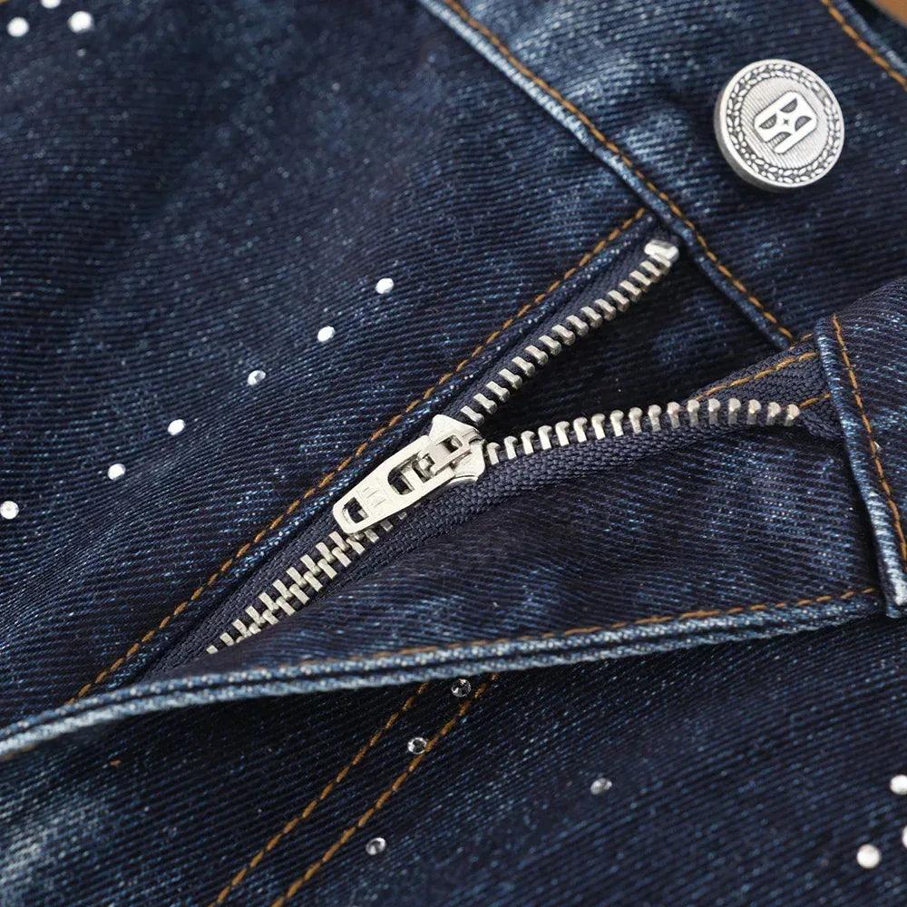 20k Diamond Starlight Denim Shorts - BIRTH OF ROYAL CHILD - VENTURER