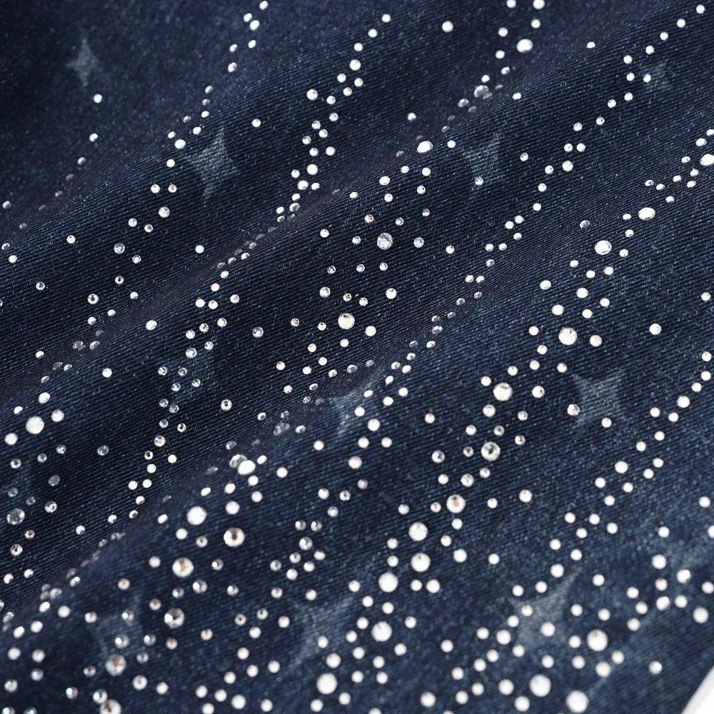 20k Diamond Starlight Denim Shorts - BIRTH OF ROYAL CHILD - VENTURER