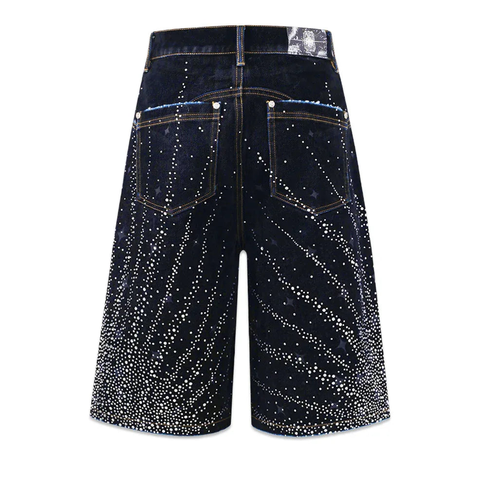 20k Diamond Starlight Denim Shorts - BIRTH OF ROYAL CHILD - VENTURER