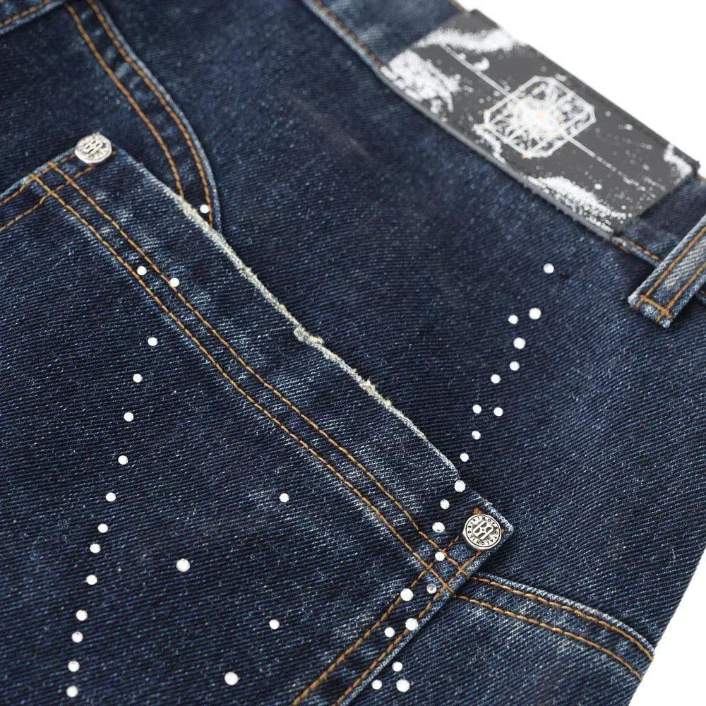 20k Diamond Starlight Denim Shorts - BIRTH OF ROYAL CHILD - VENTURER