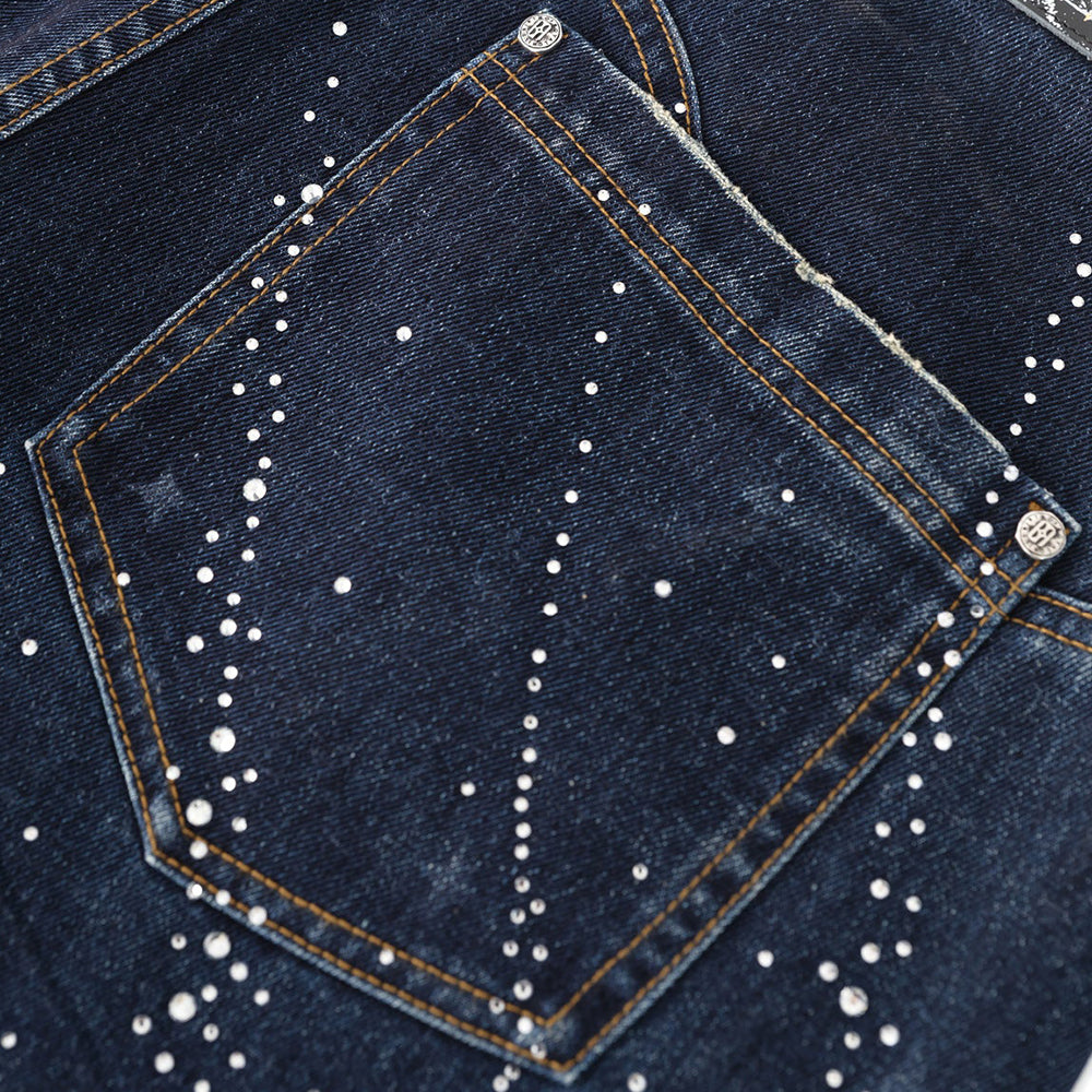 20k Diamond Starlight Denim Shorts