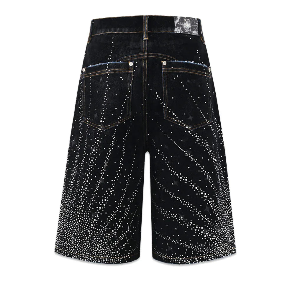20k Diamond Starlight Denim Shorts - BIRTH OF ROYAL CHILD - VENTURER