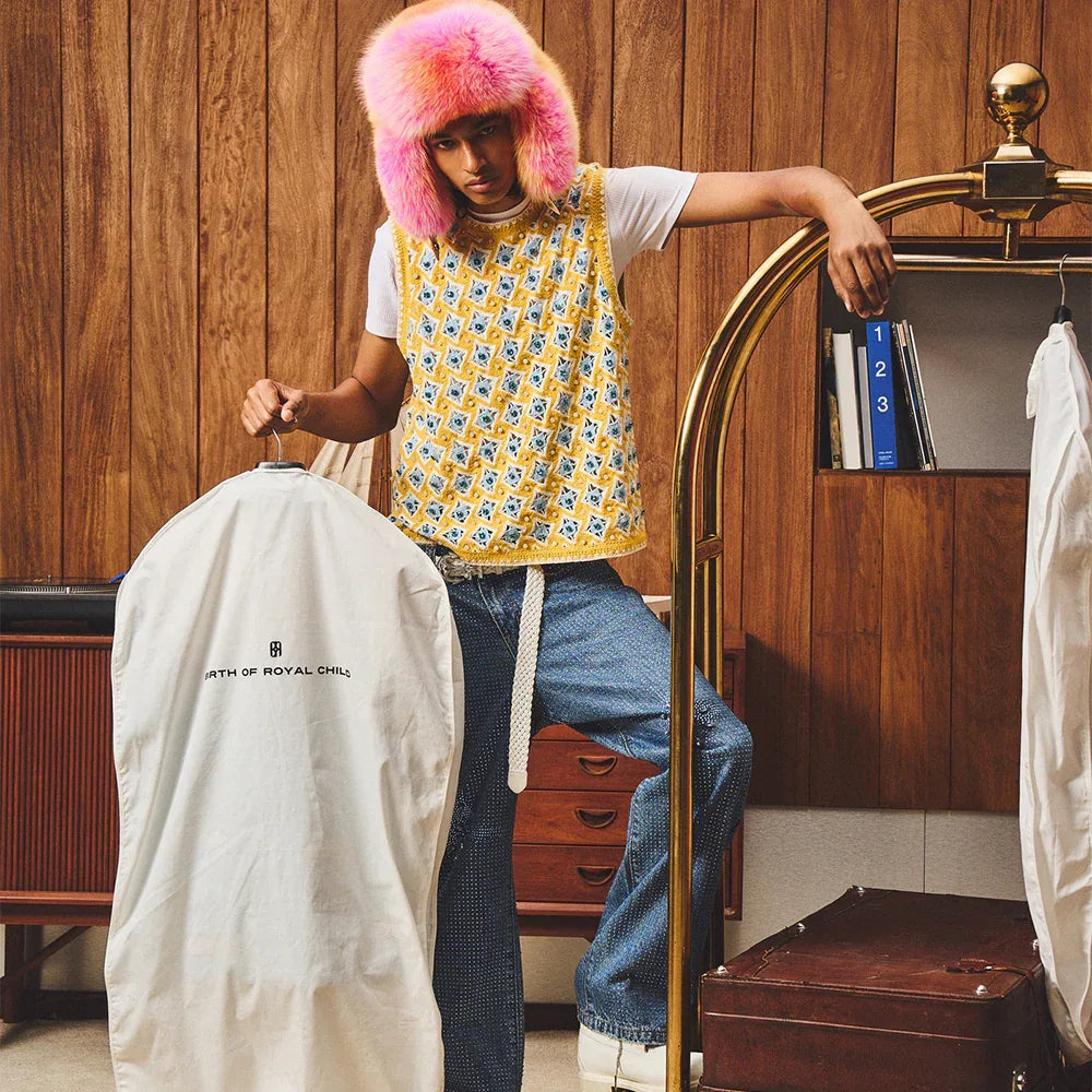 20k Diamond Stellar Denim Pants - BIRTH OF ROYAL CHILD - VENTURER