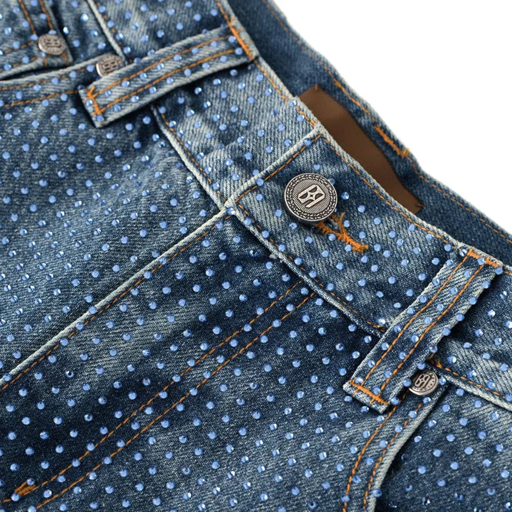 20k Diamond Stellar Denim Pants - BIRTH OF ROYAL CHILD - VENTURER