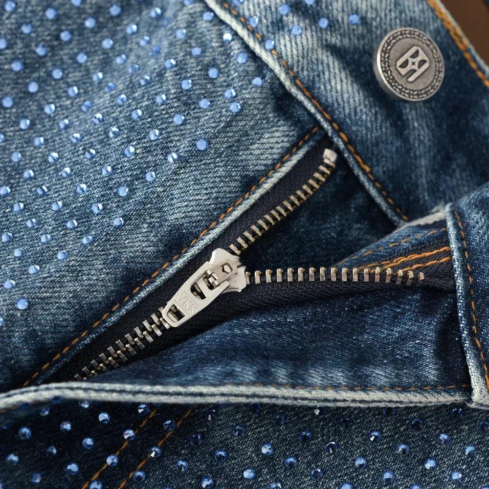 20k Diamond Stellar Denim Pants - BIRTH OF ROYAL CHILD - VENTURER