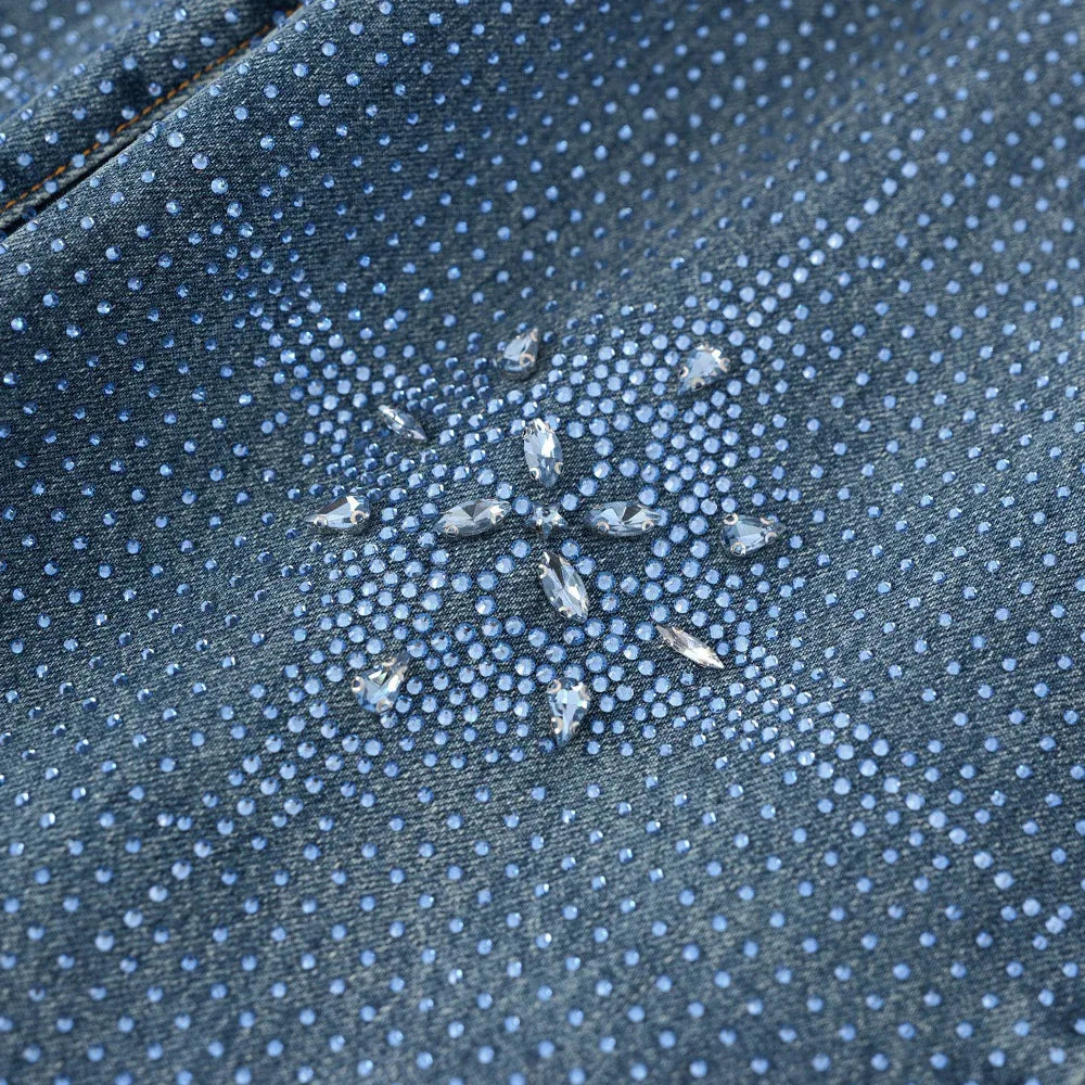 20k Diamond Stellar Denim Pants - BIRTH OF ROYAL CHILD - VENTURER