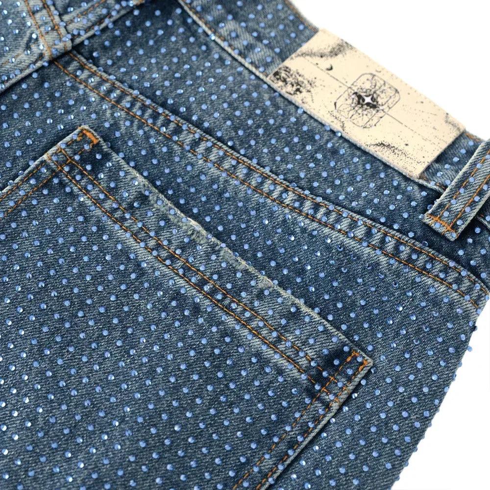 20k Diamond Stellar Denim Pants - BIRTH OF ROYAL CHILD - VENTURER