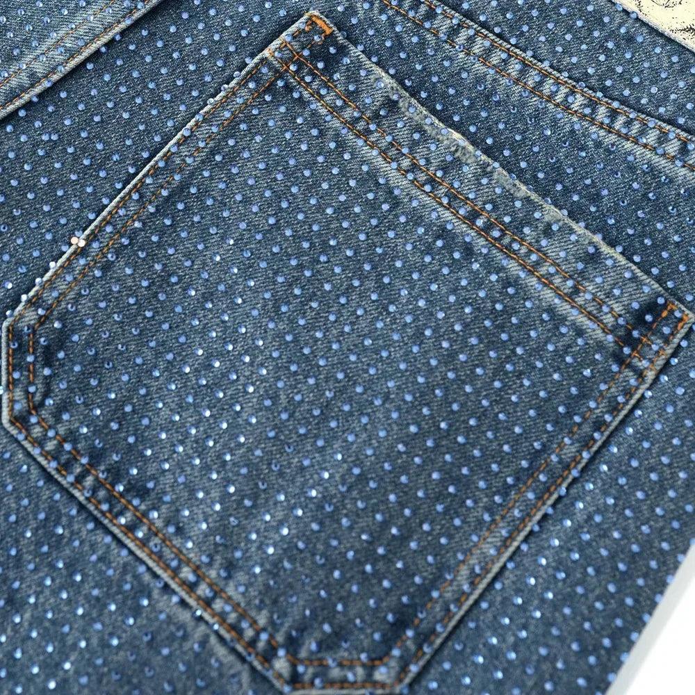 20k Diamond Stellar Denim Pants - BIRTH OF ROYAL CHILD - VENTURER