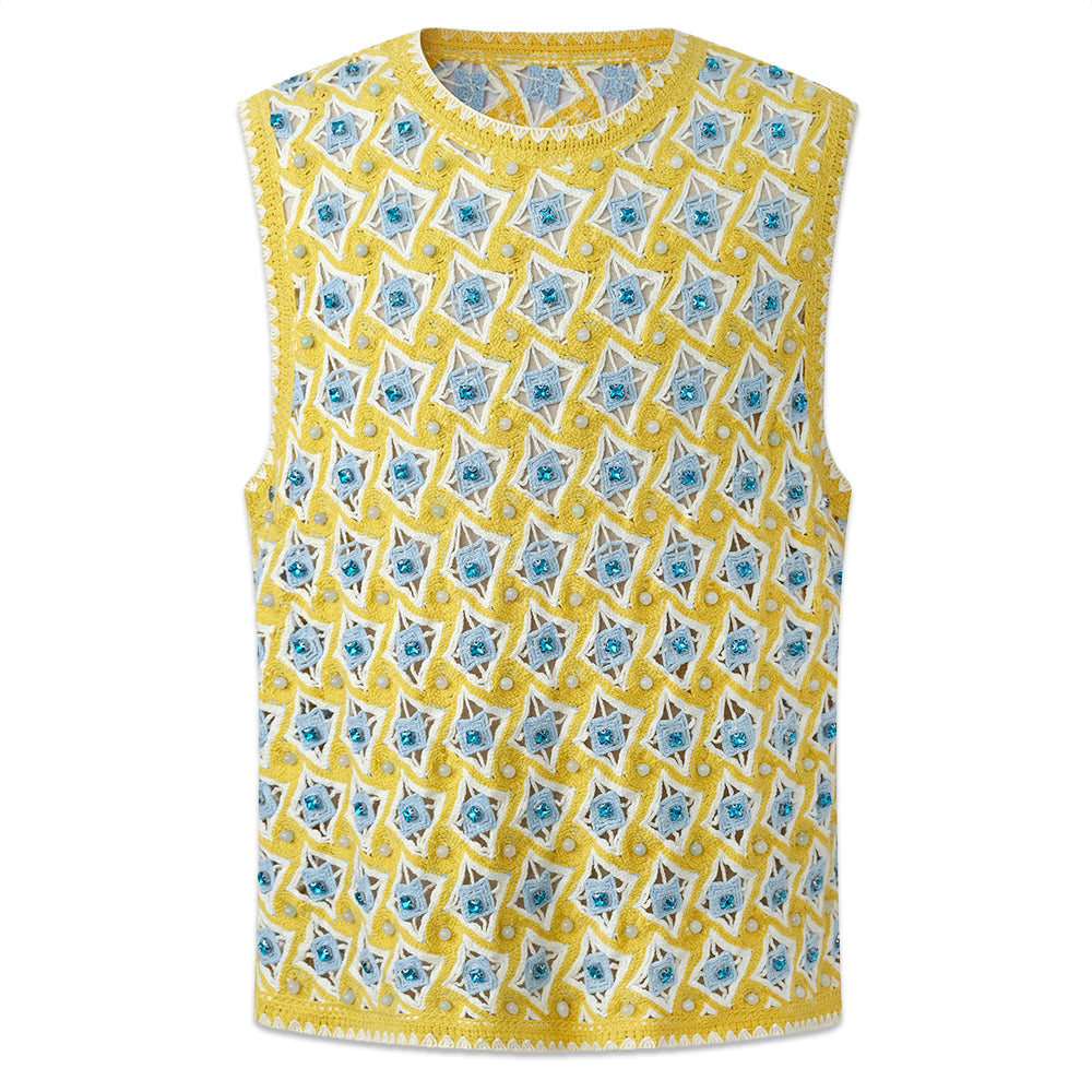 Gemstone Knit Vest