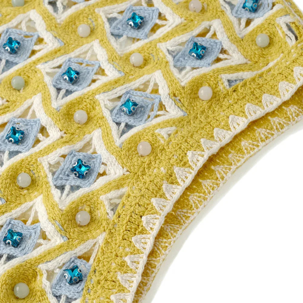 Gemstone Knit Vest - BIRTH OF ROYAL CHILD - VENTURER