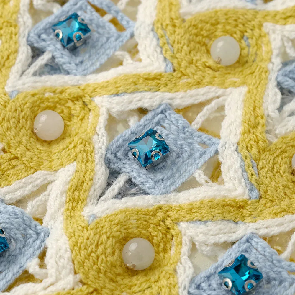 Gemstone Knit Vest - BIRTH OF ROYAL CHILD - VENTURER