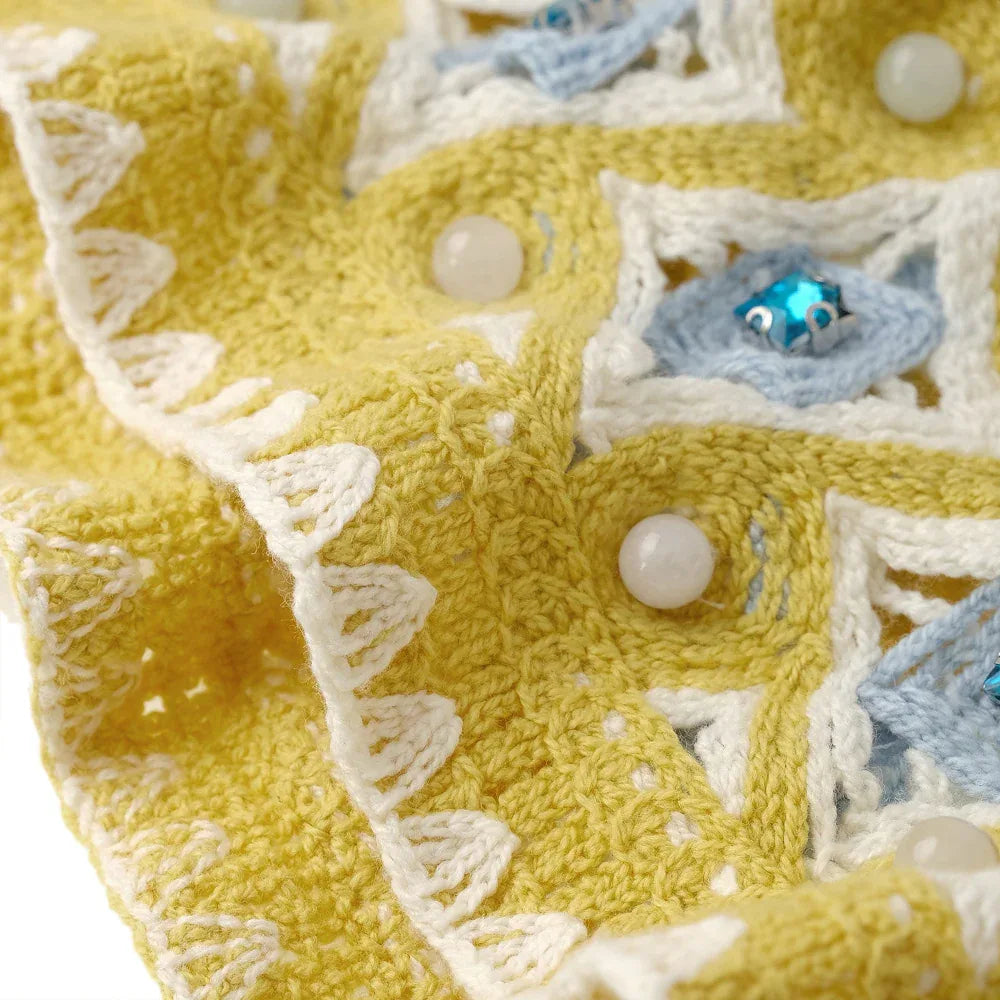 Gemstone Knit Vest - BIRTH OF ROYAL CHILD - VENTURER