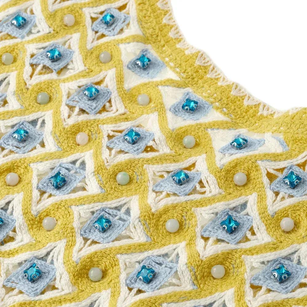 Gemstone Knit Vest - BIRTH OF ROYAL CHILD - VENTURER