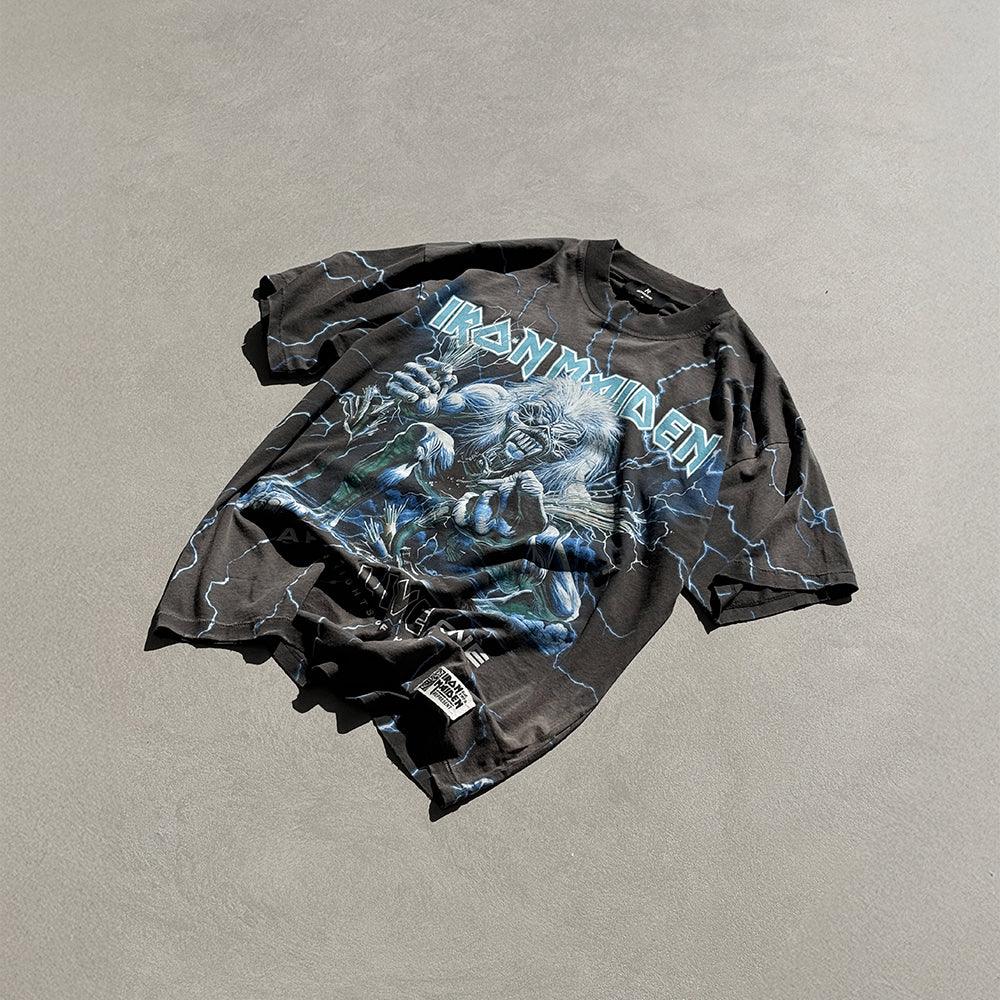 Iron Maiden A Real Live One T-Shirt - REPRESENT - VENTURER