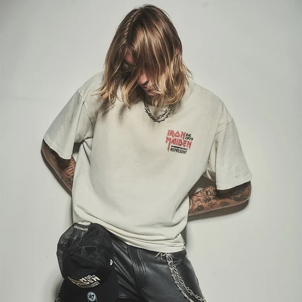 Iron Maiden Anniversary T-Shirt - REPRESENT - VENTURER