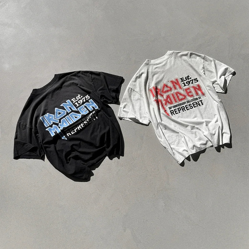 Iron Maiden Anniversary T-Shirt - REPRESENT - VENTURER